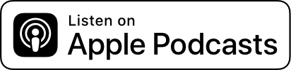 Listen on Apple podcasts white badge